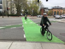 Community Path crossing at Massachusetts Avenue