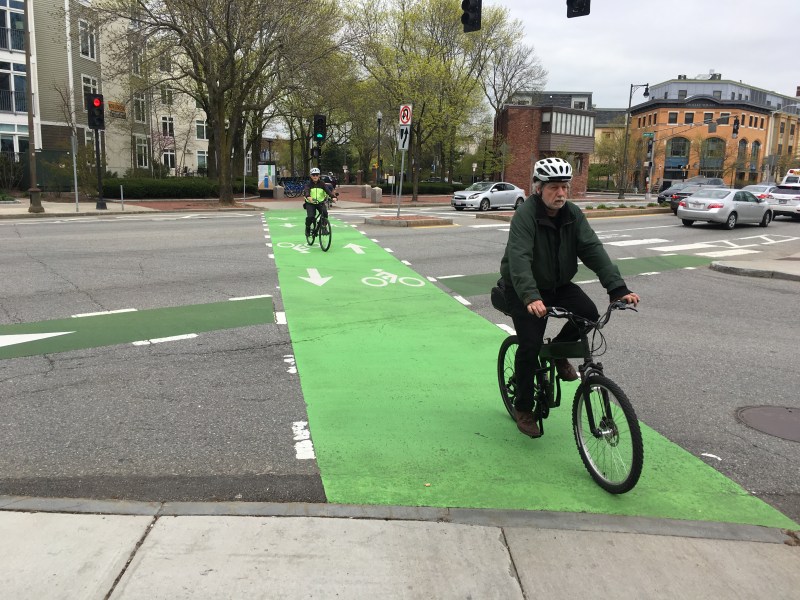 Community Path crossing at Massachusetts Avenue