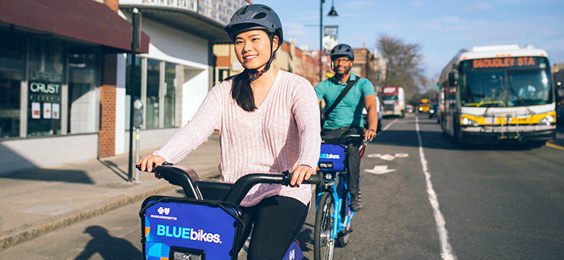 Courtesy of Bluebikes