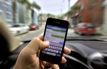 It's more likely that drivers are distracted than pedestrians, frankly. Photo: Washington University in St. Louis
