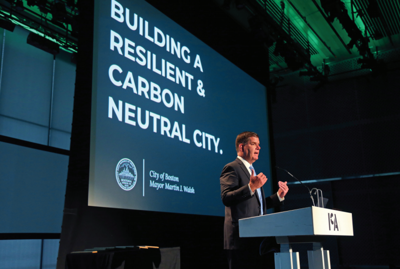 Boston Mayor Marty Walsh.