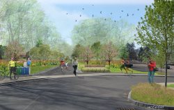 Rendering courtesy of the Friends of the Dedham Heritage Rail Trail.