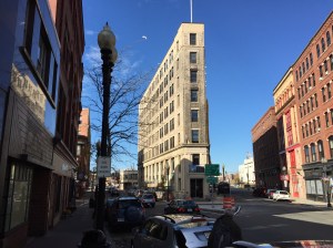 Central Square in Lynn. Photo by Wikimedia Commons user Kcboling, licensed under Creative Commons BY-SA-4.0.