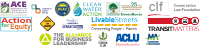 Some of the organizations sponsoring a petition to the MBTA for the agency to acknowledge police brutality and prevent law enforcement from using the transit system to limit its riders' freedoms.