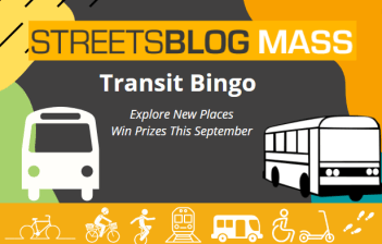 StreetsblogMASS's first ever transit bingo kicks off this September 1st.