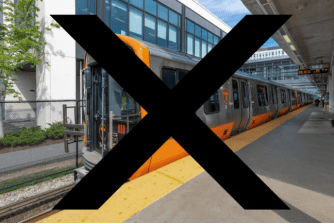 La MBTA planea un cierre de un mes a lo largo de la Línea Naranja para lidiar con los reparaciones de vías y otros peligros de seguridad. Foto cortesía de la MBTA.